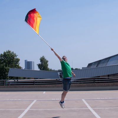 Deutschland Multicolor Flagge-Flo-High